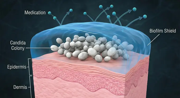 Mulher pensativa no sofá